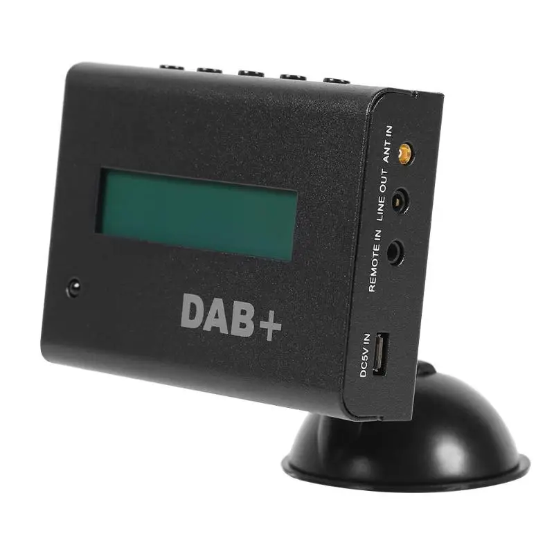 BLH616 DAB+ Автомобильный цифровой радио ресивер FM-передатчик AUX с дистанционным управлением Управление отвечает EN300.401 Эврика 147 Стандартный