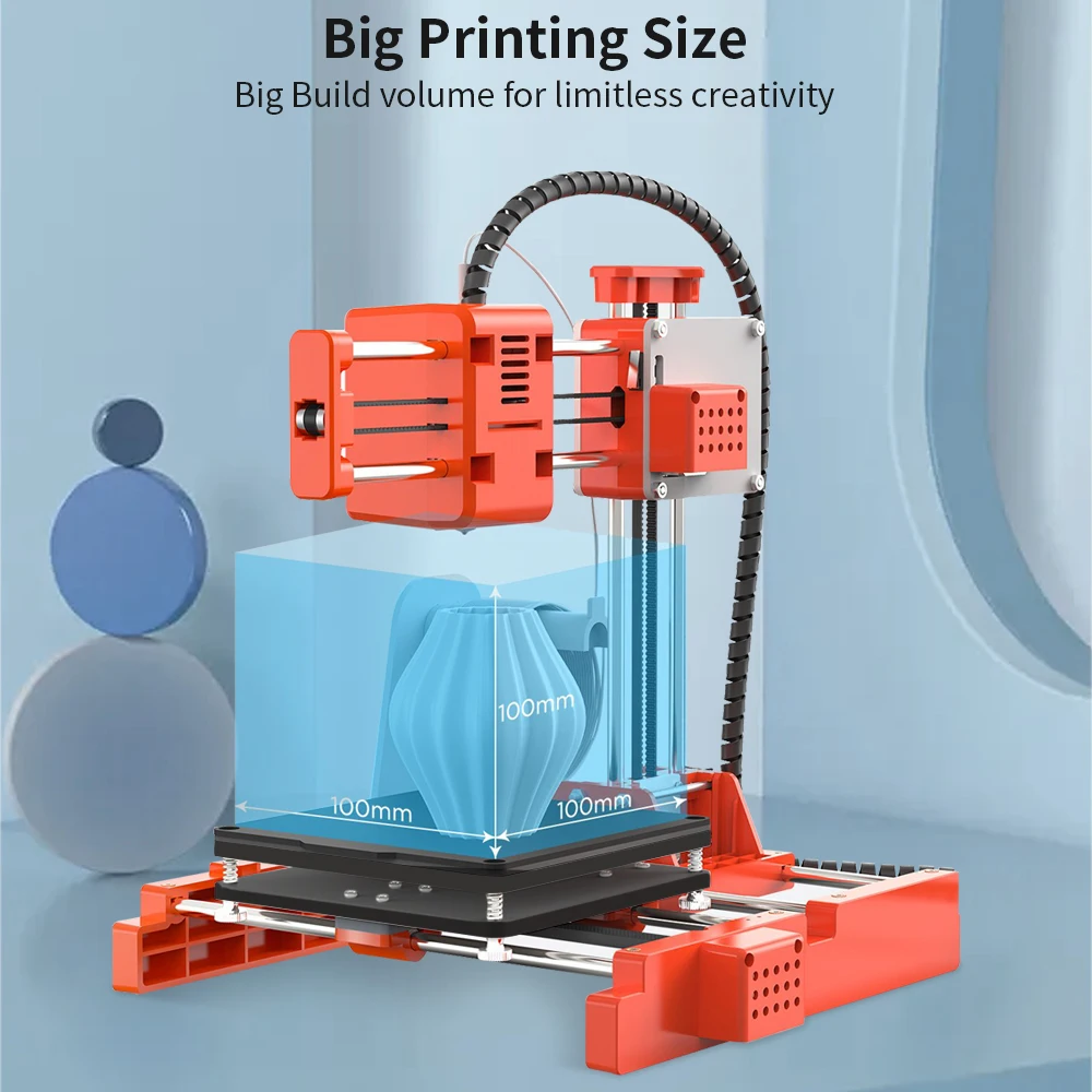High Precision Mini 3D Printer, X1 Entry-Level 3D Printer DIY Kit - LABISTS