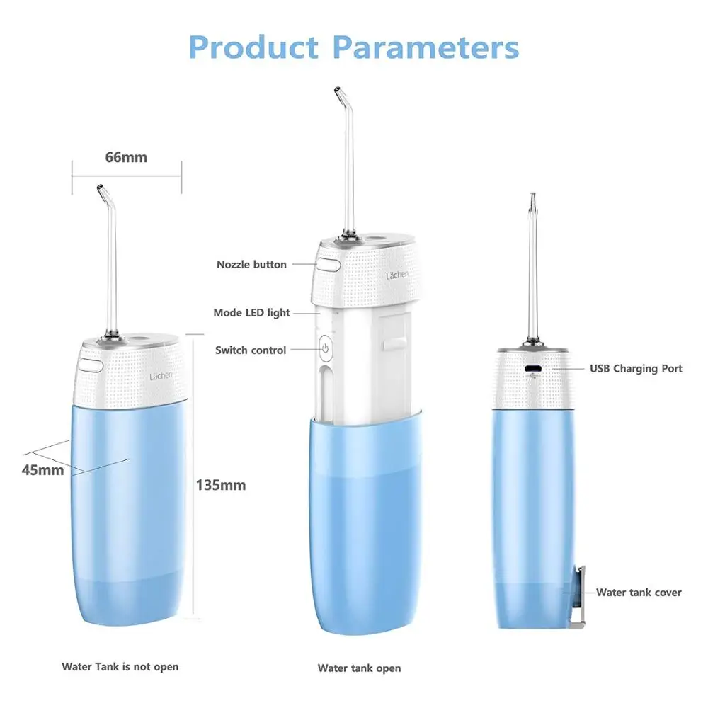 ROAMAN MINI1 полости рта Iirrigator USB Перезаряжаемые Портативный зубная водная струя нить