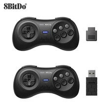 8BitDo M30 2.4G Wireless Gamepad for Sega Genesis/Gega Genesis Mini and Mega Drive/Mini - Sega Genesis Wireless Game Controller