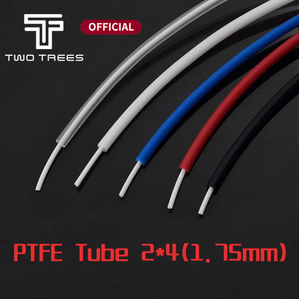 PTFE Schlauch Teflonrohr 1m ID 2mm OD 4mm hotend RepRap Bowden Extruder 3D  Drucker