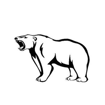 

Cartoon bear car stickers funny vinyl decoration and decals for cars styling auto detailing products