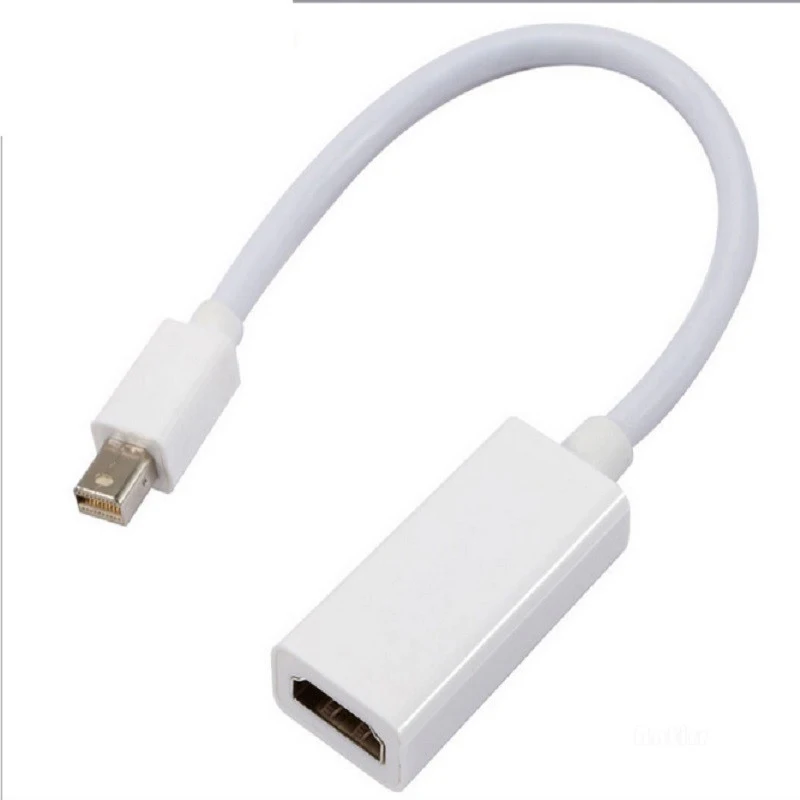 

High Quality Thunderbolt Mini DisplayPort Display Port DP to HDMI Adapter Cable For Apple Mac Macbook Pro Air