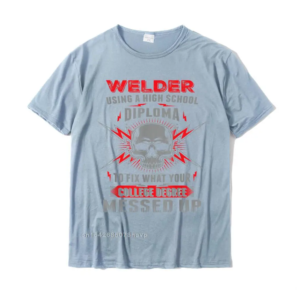 Tops Tees Top T-shirts Funny Welding Proud Welder Tshirt__233. Thanksgiving Day 100% Cotton O-Neck Mens T Shirt Custom Coupons Funny Welding Proud Welder Tshirt__233. navy