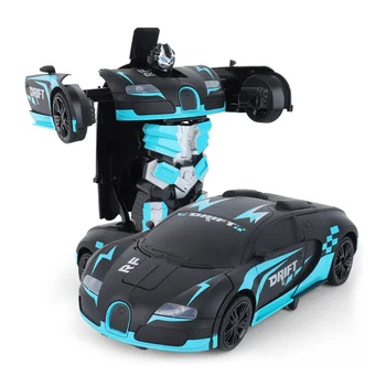 

1:12 Intelligent Gesture Sensing RC Deformation Car Robot Exquisite Big Remote Control One-Button Demonstration Vehicle Gifts