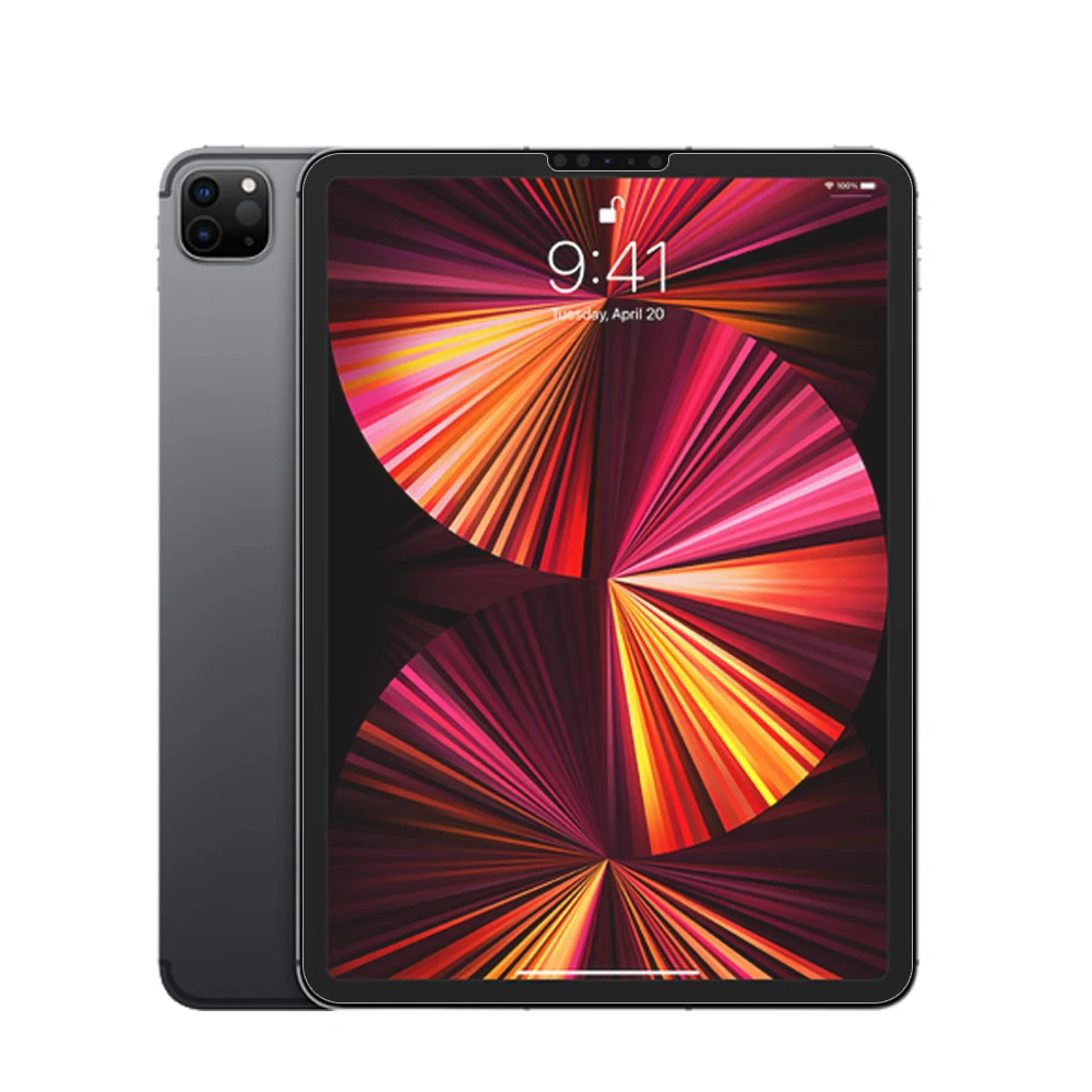 iPad Pro 11 인치 3 세대 2021 새로운 iPad 유리 A2301 A2459 A2460 용 스크래치 방지 강화 유리 화면 보호기