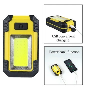 

Lediland COB Camping Tent Emergency Light Super Bright USB Rechargeable Outdoor Portable Flashlight Retro Camp Light Lantern