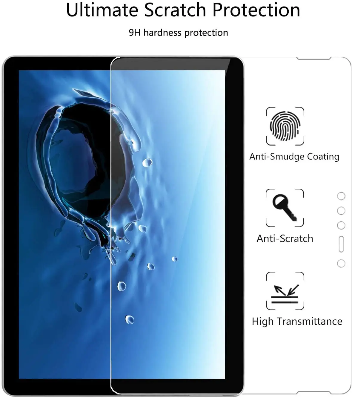 2PCS screen protector for Xiaomi mipad Mi pad 1 2 3 4 5 pro 7.9 8.0 10.1 glass film tempered glass screen protection 4