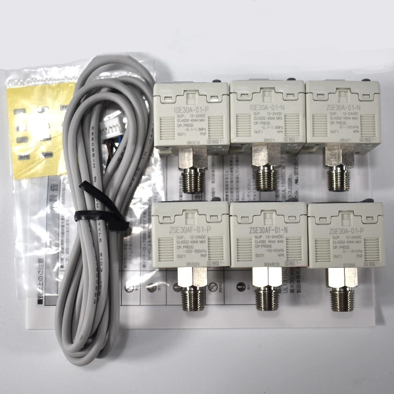 ISE ZSE 오리지널 ZSE30A 01 N L/ISE30A 01 P L 2 컬러 디스플레이 고정밀 디지털 압력 스위치 ...