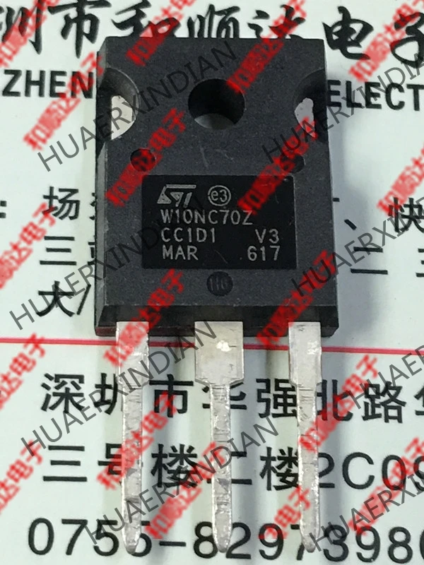 10 шт./лот и W10NC70Z STW10NC70Z-247 700V 10.6A
