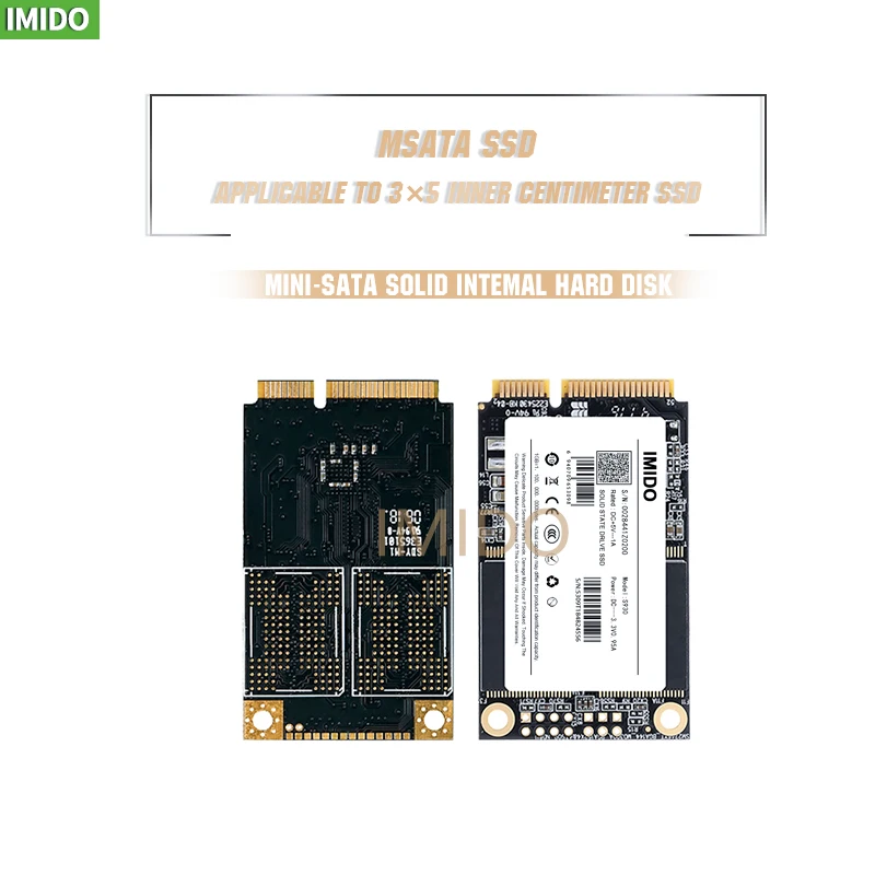 IMIDO mSATA SSD 128gb 256gb 512GB mSATA SSD 1TB HDD Für computer 3X5 Interne solid State festplatte