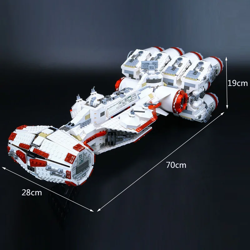 Ceny 05046 Star Plan The Tantive IV blokada Runner z 10019 Wars Model edukacyjne do budowania Blcoks cegły zabawki dla dzieci prezenty