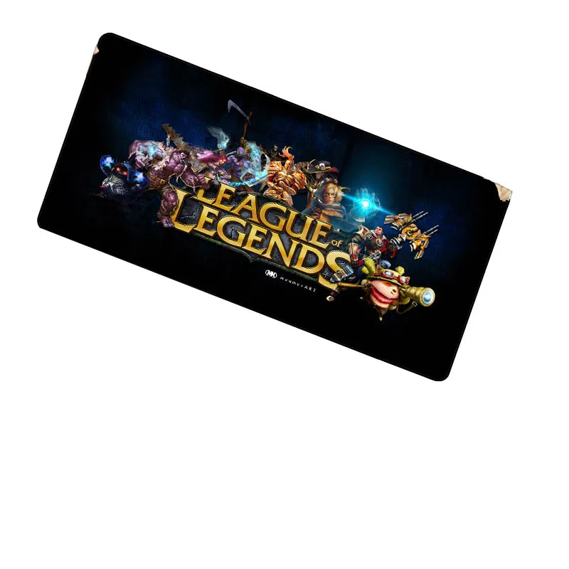  Free Shipping Speed LOL Large Lock Edge Gaming Mouse Pad Computer for League Of Legends Dota CSGO G