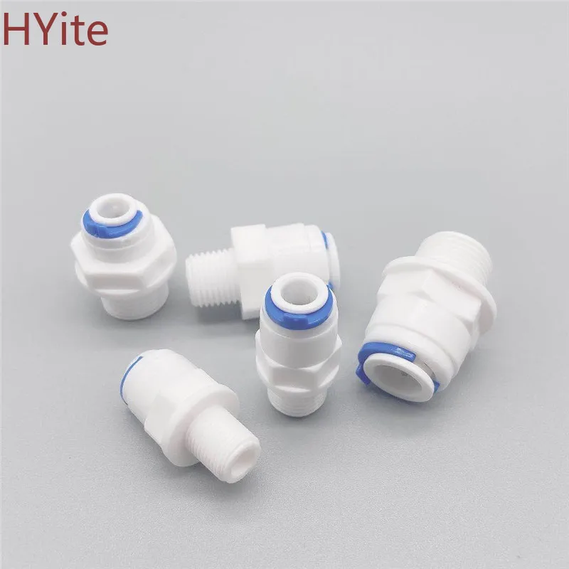4AN - Accesorios Rectos De Manguera De PTFE De Aluminio