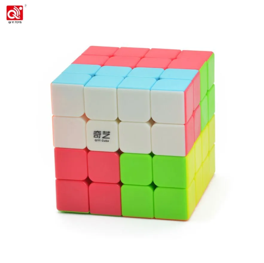 QIYI warrior 3x3x3 магический скоростной куб без наклеек 4x4x4 профессиональная головоломка cubo magico 5x5x5 гладкие кубики развивающие игрушки