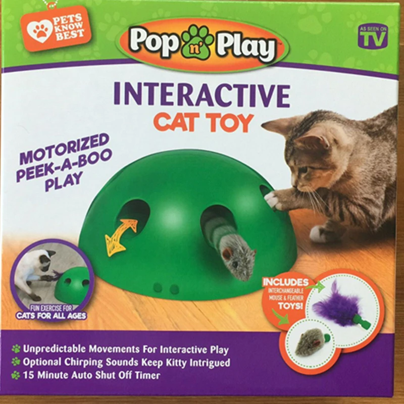 POP N PLAY забавная игрушка для кошек Когтеточка кошек|Игрушки кошек| |