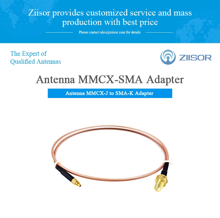 Разъем антенны расширяемый кабель Адаптер MMCX штекер к RP SMA Мужской RG316 Фидер удлинитель провода