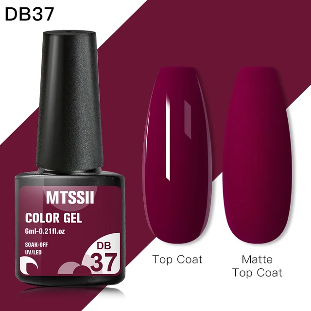 Mtssii Reflective Glitter Gel Nail Polish 6ml Sparkling Auroras Laser Nail Gel Nail Art Varnish Semi Permanent Top Base Gel Q12790 NO Reflective