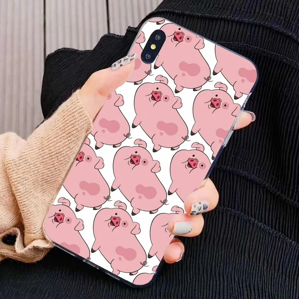 Милый розовый тонких листов Kawai со Свинкой для Meizu M6 M5 M6S M5S M2 M3 M3S Примечание MX6 M6t 6 5