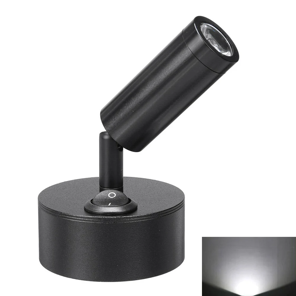 swing arm wall lamp Wall Mount Rotating Corridor Bright Bedside Motorhome Reading Light Home Eye Protection Button Switch Caravan Modern LED Spot wall hanging lights Wall Lamps