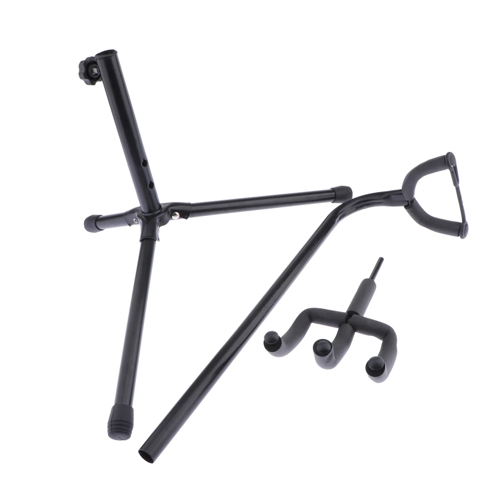 

Instrument Erhu Chinese Violin Support Bracket 3 Leg Stand Holder Foldable