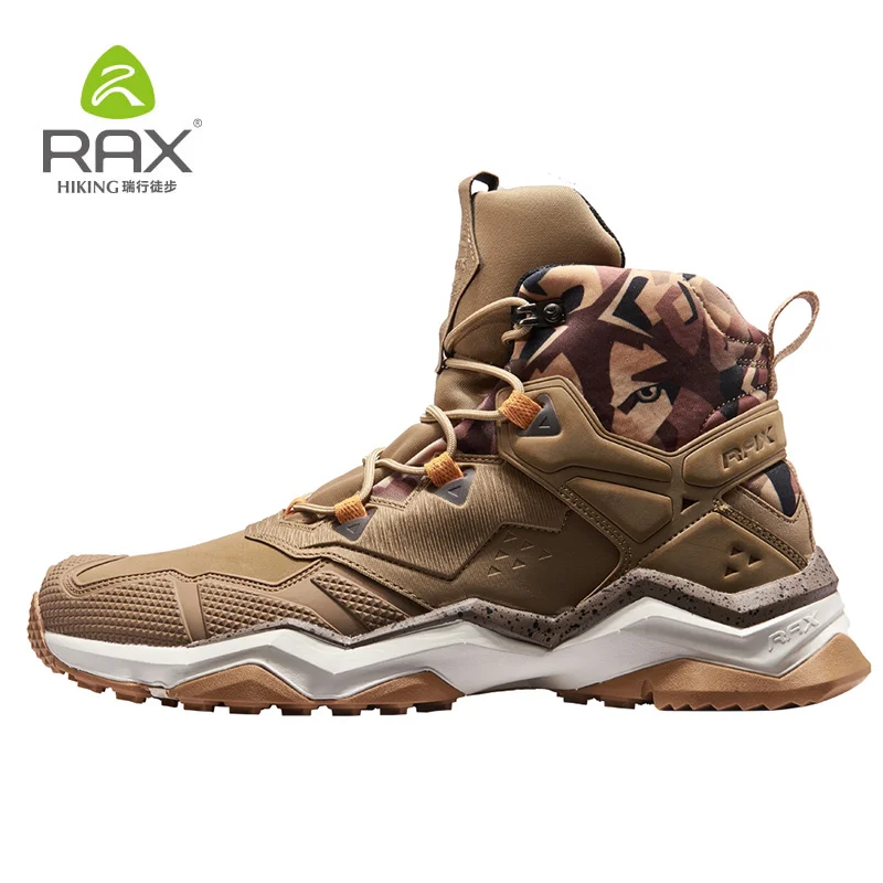 

Rax Men Hiking Boots Waterproof Boots for Men Mountain sneakers Outdoor Sports Shoes hunting boots Hiking Shoes winter ankle