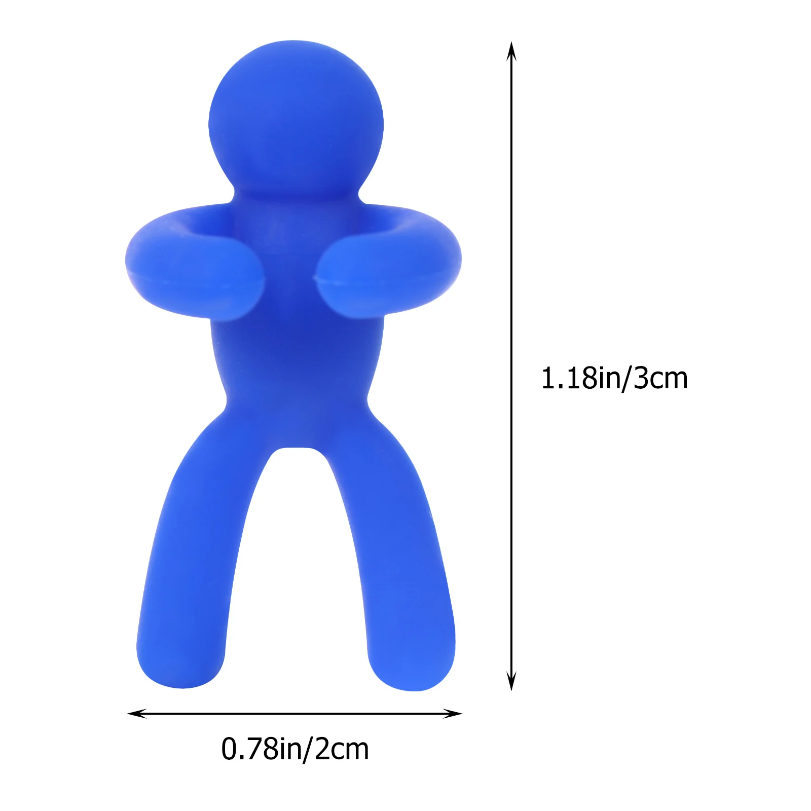 12Pcs small man Drink Markers Wine Glass Tags Drink Charms Cocktail Picks gel small man wine cup marker red wine cup mark