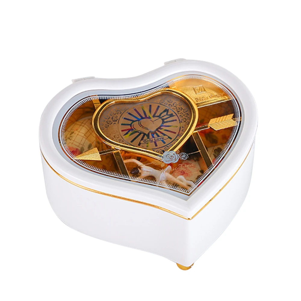 Home Decoration Music Box Vintage Music Box Mini Sewing Machine/Romantic Love Heart Style Mechanical Birthday Gift Table Decor - Цвет: A10