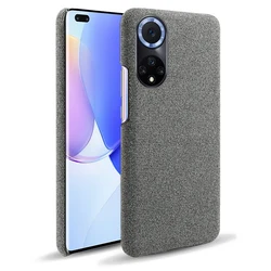 Luxury Cloth Texture Fitted Case for Nova Series Smartphones (Dark Gray)