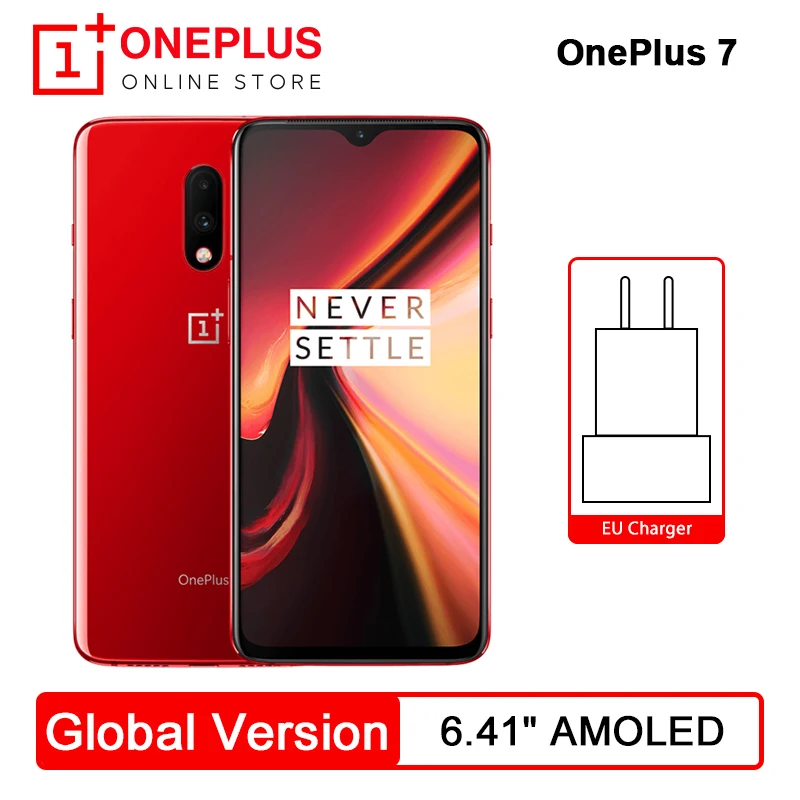 systematisk Kompleks ned Global Version Oneplus 7 8GB RAM 256GB ROM Smartphone Snapdragon 855 6.41  Inch AMOLED Screen Unlock 48MP Camera OIS UFS 3.0 _ - AliExpress Mobile