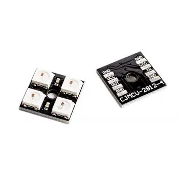 

WS2812B 5V 5050 RGB LED Lamp Panel Board 4-Bit Precise