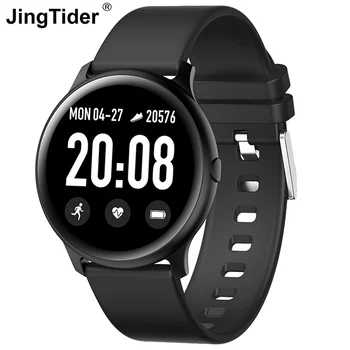 

KW19 Smart Watch 1.3" Screen Heart Rate Blood Press Oxygen Sport Smartwatch Fitness Tracker Multiple Sport Mode For Men Women