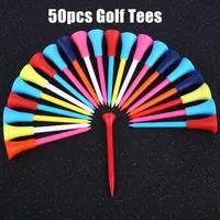 50pcs Topped Rubber Golf Tees Driving Range Mat Tees Holders For Glof Balls 50pcs Topped Rubber Golf Tees Driving Range Mat Tees Holders For Glof Balls