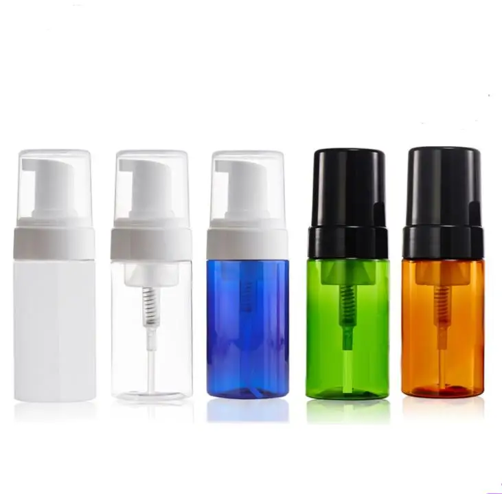 

Travel Foamer Mousse Bottles Jar Container 100ml Plastic Empty with Pump Hand Wash Soap Dispenser Bubbling Foam Bottle Jars SN