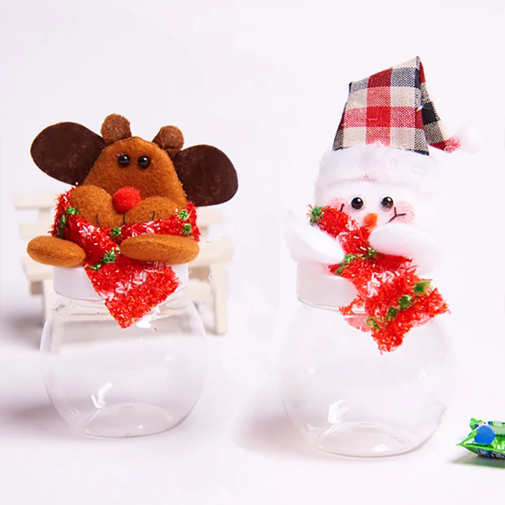 1 шт. Санта Клаус Снеговик Лось упаковка для рождественских конфет