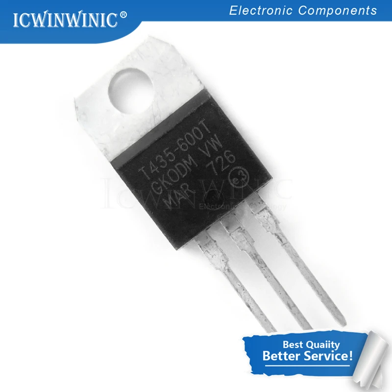 5 шт. T435-600T T435 600 T TO-220 T435-600 TO220 TRIAC новый оригинальный в наличии | Электронные