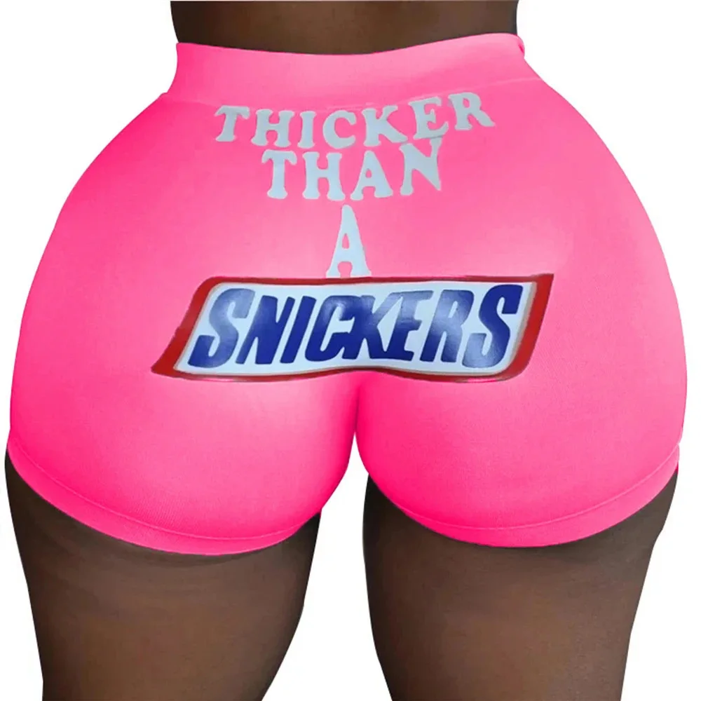 

2020 Cross-border Hot Selling Style Printing Sports Leisure Mid-high Waist Shorts Sexy Plus Size Gusher Shorts Snack Shorts