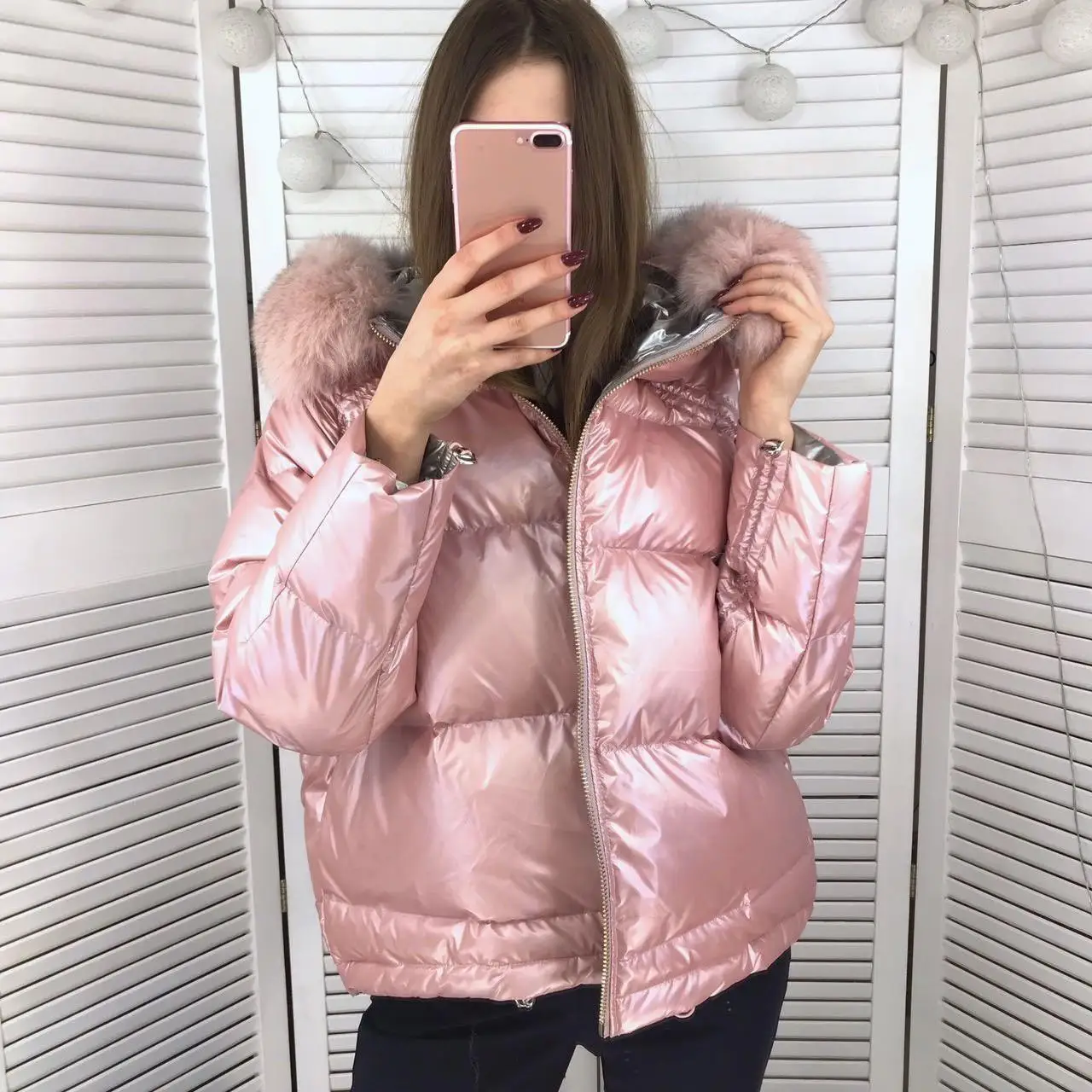 Модная повседневная женская одежда, зимнее женское пальто с капюшоном и широкой талией, теплая куртка, женские парки с рисунком