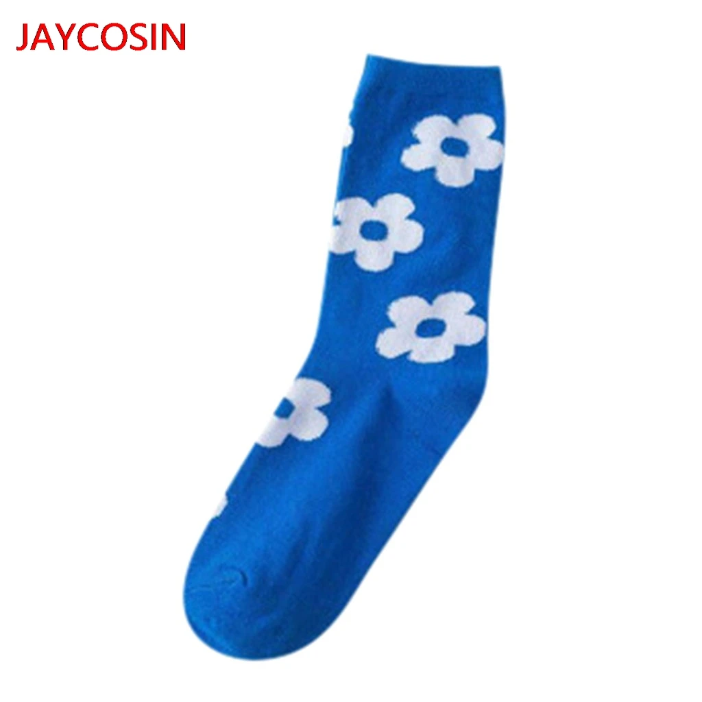 JAYCOSIN носки 12 пар модные мужские и женские унисекс повседневные хлопковые носки средней длины с принтом L500912