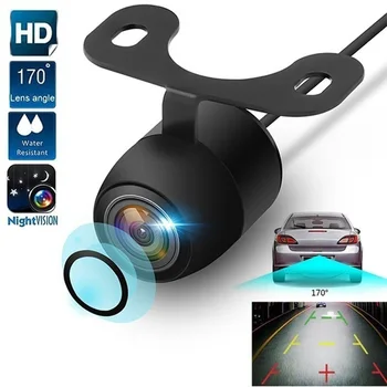 

New HD Night Vision Car Rear View Camera 170 Wide Angle Reverse Parking Camera Waterproof CCD LED Auto Backup Monitor Universal