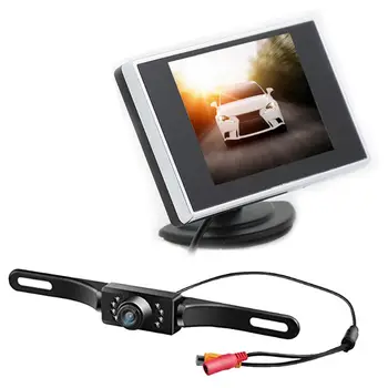 

Wireless Car Backup Camera Rear View System w/ Night Vision + 5\" TFT LCD Monitor E7CA