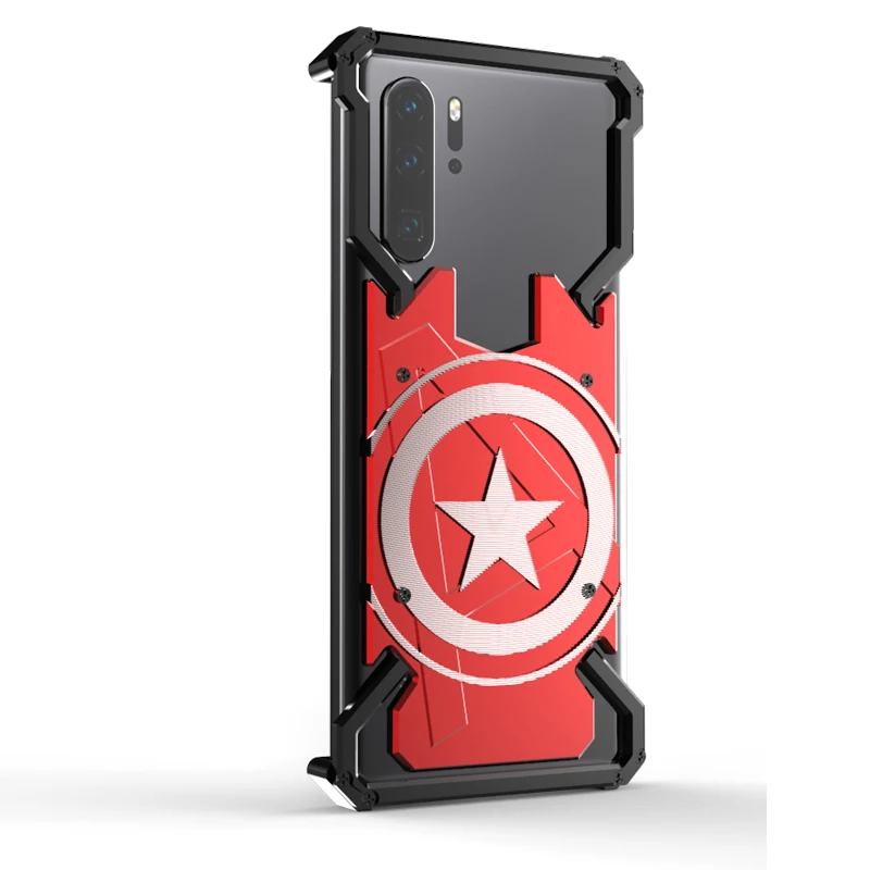 Captain Модный классный Алюминиевый металлический чехол капитан США для Xiaomi 9 SE 8 Lite 6 6X 5X 5S Plus Redmi задняя крышка HP101 - Цвет: Captain
