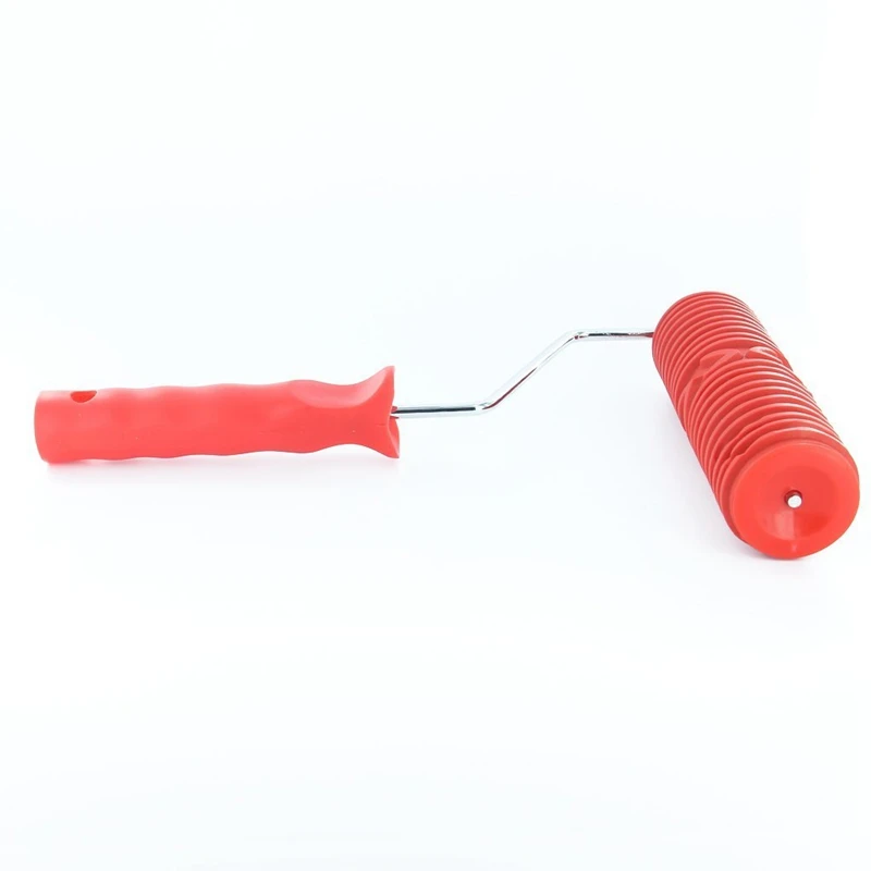 7 Inch Pattern Paint Roller Decoration Wall Decor with Plastic Handle Paint Roller Color Roller