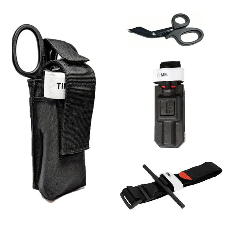 

Outdoor Hiking Portable First Aid Emergency Slow Buckle Tourniquet Hand Strap Quick Military One Tactical Release Medical
