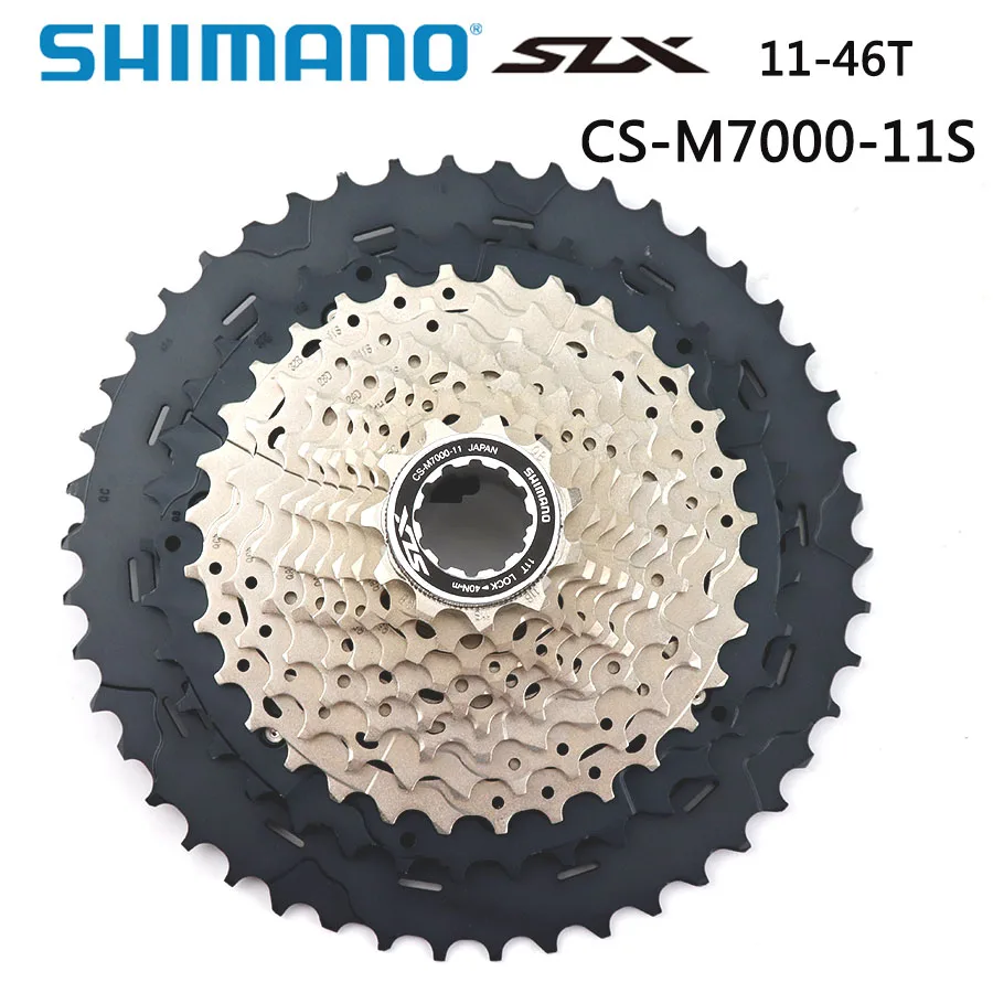 Shimano LX CS-M7000 MTB 11 скоростной горный велосипед M7000 кассета Звездочка велосипед свободного хода MTB 11-42T 11-46T аксессуары для велосипеда