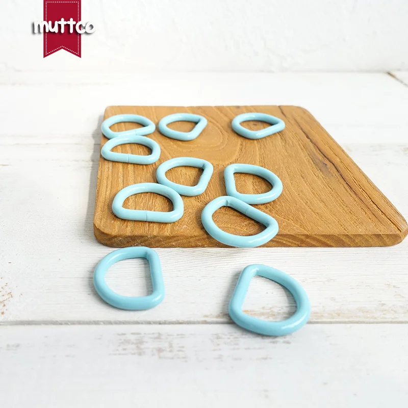 100 шт./лот DIY собачий ошейник D кольца 20 мм тесьма для шитья из цинкового сплава металлические изделия d-образные кольца Лаковая металлическая пряжка CDK-20B