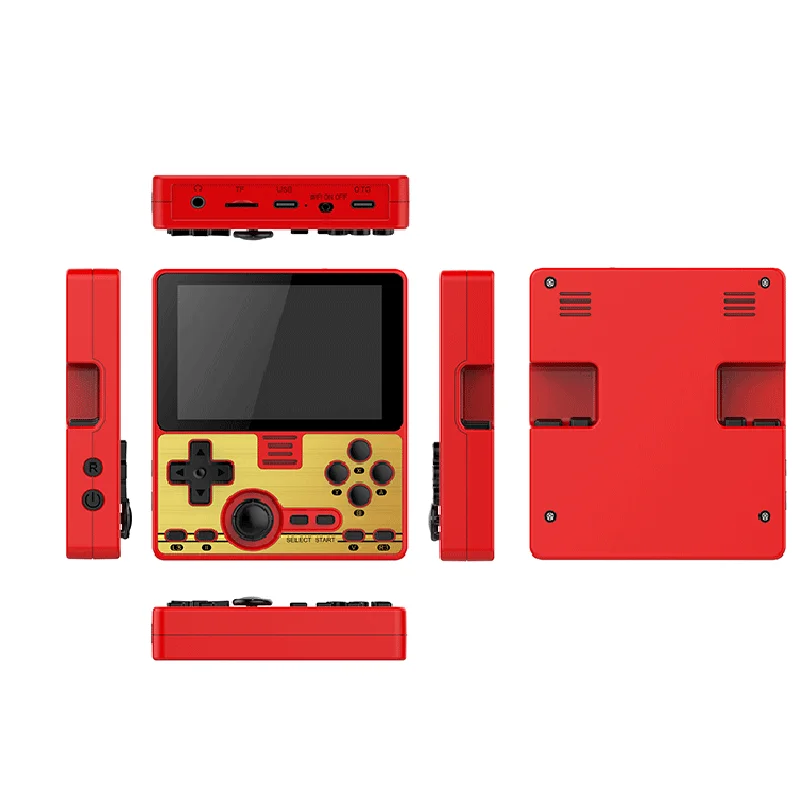 New RGB20 Mini Retro Game Console 3.5 " IPS Full-Fit Screen Handheld Game Player Built-in Wifi Module Multiplayer Online Games