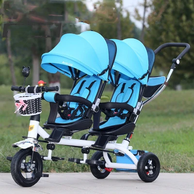 Детские коляски двойные с воздушное колесо универсальные дорожные Детские коляски Детские трехколесные коляски для продажи детские push trike