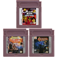 Картриджи для видеоигр 16 бит консоль карта Nintendo GBC серия caslevania версия на