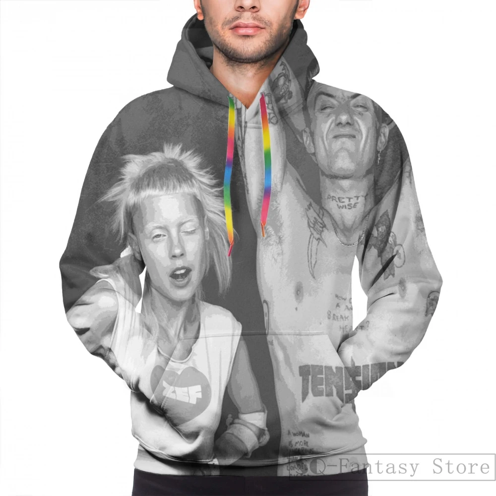 Мужские толстовки, свитшоты для женщин funny Die Antwoord print casual hoodie Streatwear